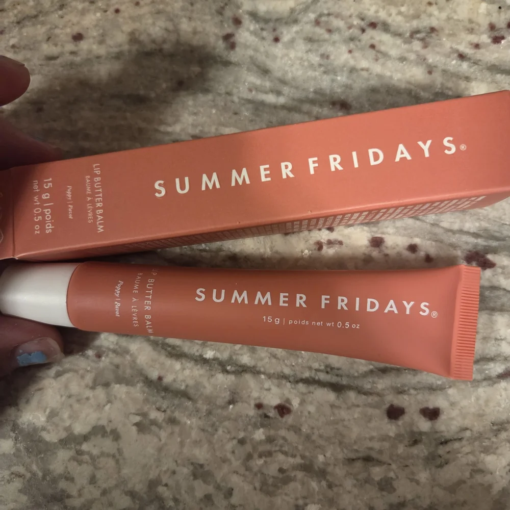 Summer Fridays Lip Butter Balm Poppy